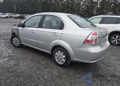 2007 Chevrolet Aveo Ls from USA, damaged, VIN KL1TD56697B077692